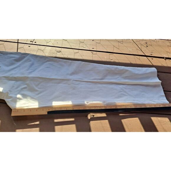 Vntg 1970s Wrangler Western Pants Men's Sz 42 X 30 White Dress Slacks 80's - Picture 1 of 6